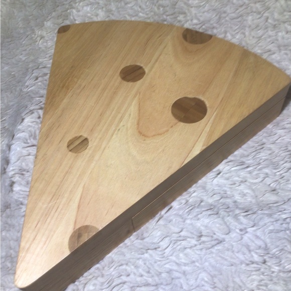 Legacy wood cheese board cutting set Swiss wedge cheeseboard set charcuterie - Picture 3 of 7